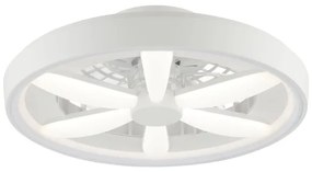 Brilliant - Ventilatore a soffitto LED RGBW GAIANO LED/48W/230V bianco + DO