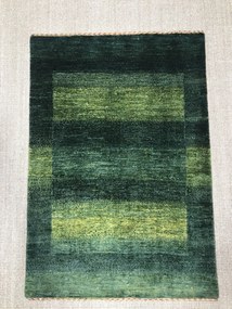 Loribaft Tappeto persiano 120 x 80 Verde (Iran) Annodato A Mano
