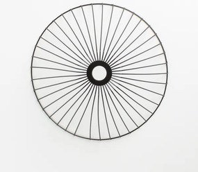 Brilagi - Plafoniera LED CERIA WIRE 1xE27/40W/230V diam. 45 cm nera