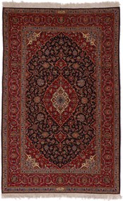Kashan Tappeto 140 x 220 (Iran) Annodato A Mano