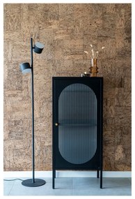 Vetrina in metallo nero 50x110 cm Adelaide - House Nordic