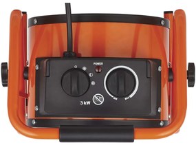 Qlima Stufa Elettrica a Ventola EFH 6030 3000 W Arancione