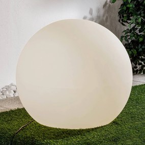 Lampada da esterno decorativa Cumulus XL, sfera, Ø 80 cm XL Nowodvorski Lighting, Bianco / Opale, Plastica