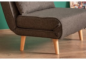 Poltrona grigio scuro Folde - Artie