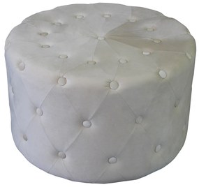 AURA - pouf rotondo in velluto