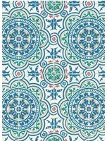 Cole & Son Carta da parati Piccadilly - Denim on Chalk
