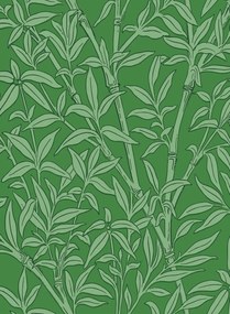Cole & Son Carta da parati Bamboo Forest - Emerald