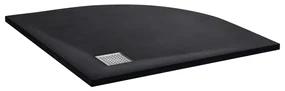 Piatto Doccia İn Smc Nero 90x90 Cm /
