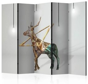 Paravento deer (3D) II [Room Dividers]
