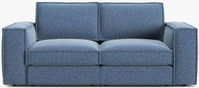 Divano Pola 2 posti in tessuto strutturato – 206x103x88 cm