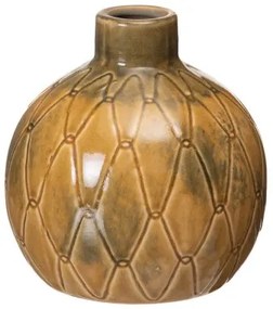 Vaso 17,5 x 17,5 x 18 cm Ceramica Senape