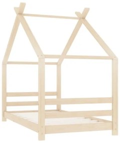 Giroletto per Bambini in Legno Massello di Pino 80x160 cm