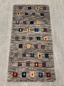Gabbeh Tappeto persiano 70x130 (Iran) Annodato A Mano