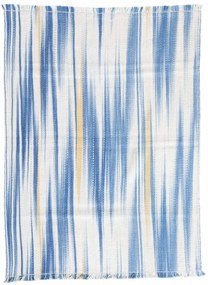 Kilim Tappeto 200x150 Beige (Iran) Tessuto A Mano