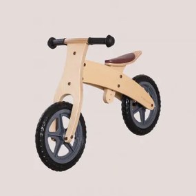 Motocicletta in legno Buster Kids Marrone Legno Naturale - Sklum