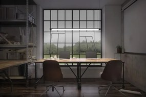 Osram-LED Sospensione dimmerabile con cavo OFFICE LINE LED/40W/230V 4000K 120 cm nero