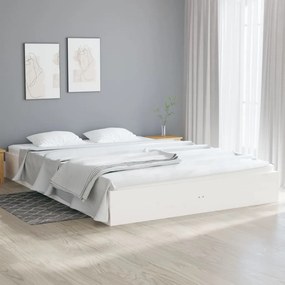 Giroletto Bianco İn Legno Massello 140x200 Cm /
