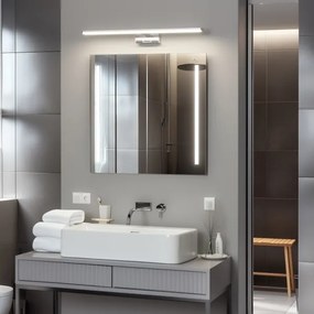 Brilagi - VESTRA LED Specchio da bagno con luce LED/12W/230V 60 cm IP44 Cromo