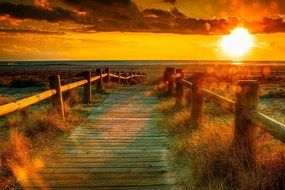 Carta da parati – Tramonto affascinante