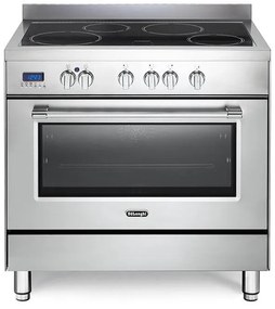 Cucina elettrica con forno DE'LONGHI PRO 96 MX IN ED inox L 90 x P 60 cm