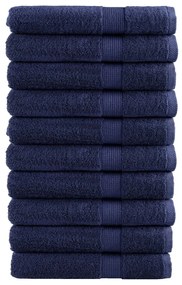 Asciugamani Premium Solund 10 Pz Blu Navy 100x200cm 600gsm /