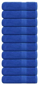 Asciugamani 10 Pz Blu 50x100 Cm 360 G/m² 100% Cotone /