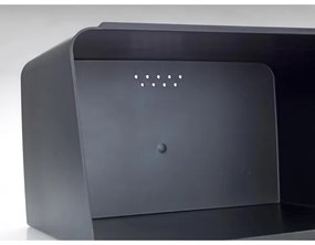 WENKO 54098100 - Portapane KUBO 35x26,5 cm nero/marrone