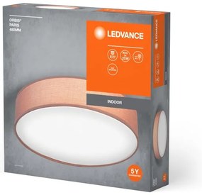 Ledvance - Plafoniera ORBIS PARIGI 3xE27/25W/230V marrone