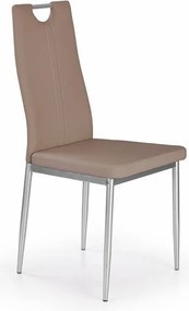 Sedia K202 ecopelle cappuccino