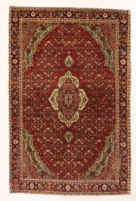 Bidjar Tappeto 220x140 (Iran) Annodato A Mano