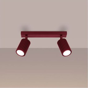 Brilagi - Faretto CRESTO 2xGU10/10W/230V bordeaux