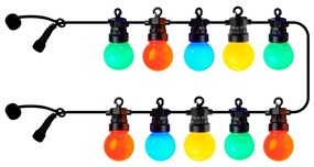 Prolunga per catena luminosa 10 lampadine lunghezza 300 cm Lucas Multi - Sirius