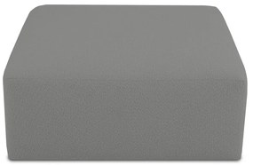 Modulo divano grigio in tessuto bouclé Roxy - Scandic