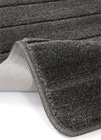 Set di tappetini per il bagno color antracite 2 pz 50x80 cm Yeni Cizgli – Foutastic