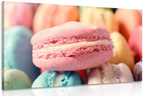 Quadro su tela – Macaron colorati