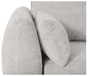 Divano angolare grigio chiaro (angolo destro) Matera - Cosmopolitan Design