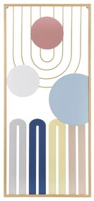 Decorazione da parete in metallo 37x84 cm Colorful - Mauro Ferretti