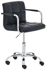 Sedia Ufficio Lucy İn Ecopelle: Comfort, Stile, E Resistenza! / Schwarz