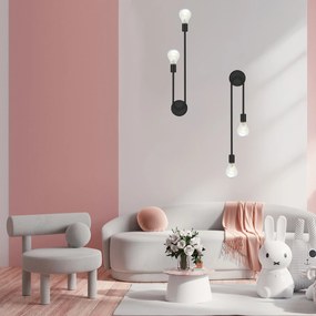 Lampada da parete APP1147-2W black