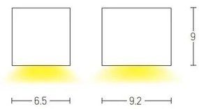 Zambelis E150 - Applique da esterno 1xGU10/15W/230V IP54 bianco