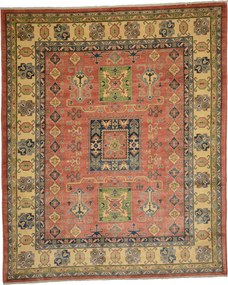 Kazak Tappeto 300x250 Rosa (Pakistan) Annodato A Mano