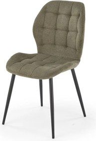 Sgabello K548 tessuto oliva H84 cm