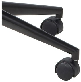 Sedia da ufficio nera su ruote Wislow Winslow - Actona