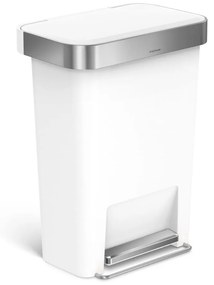 Cestino in plastica a pedale 45 l - simplehuman