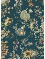 House of Hackney Carta da parati panoramica Flora Fantasia - Cerulean
