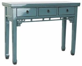 Consolle DKD Home Decor Azzurro Turchese Metallo 113 x 38 x 84 cm