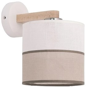 Paralume di ricambio per applique LAURA E27 color crema/beige