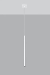 Lampadario in Acciaio a Sospensione PASTELO 1 G9 Bianco da Interno