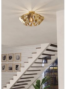 Eglo 43908 - Plafoniera CARLTON 1xE27/60W/230V