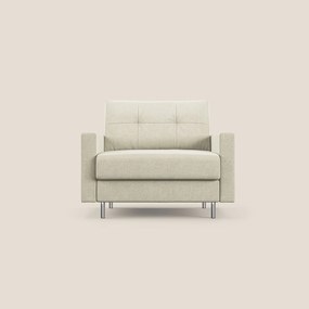 Megan poltrona letto in microfibra smacchiabile T11